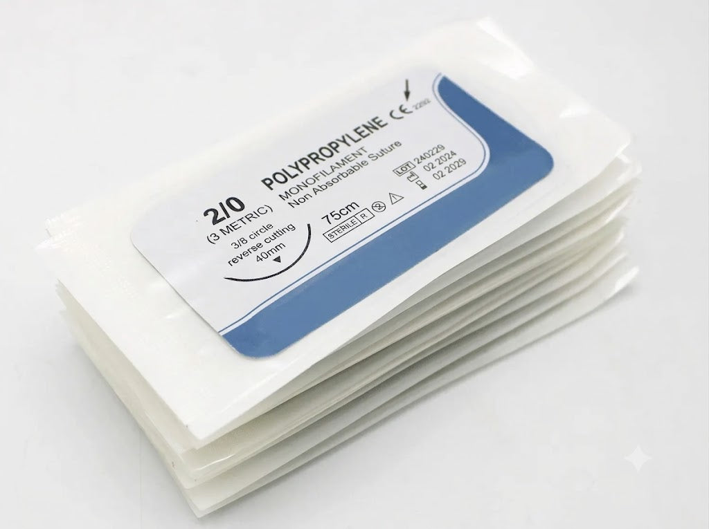 Polypropylene Suture Threads for Suture Practice