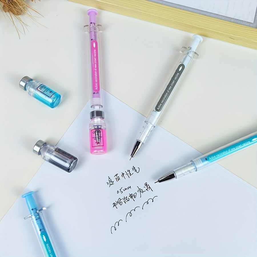 Cute Syringe Gel Ink Pens