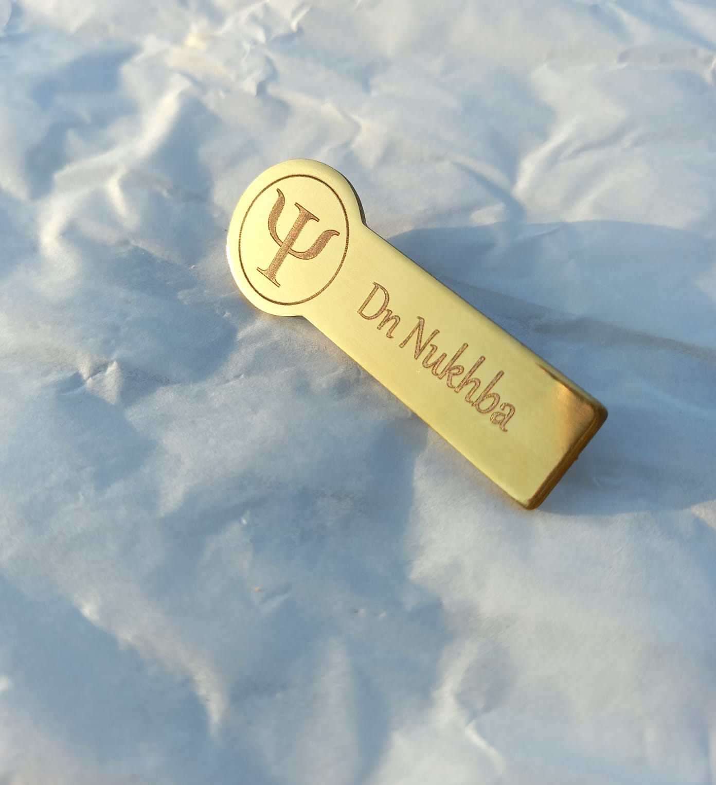 Modern Doctor Name Tag