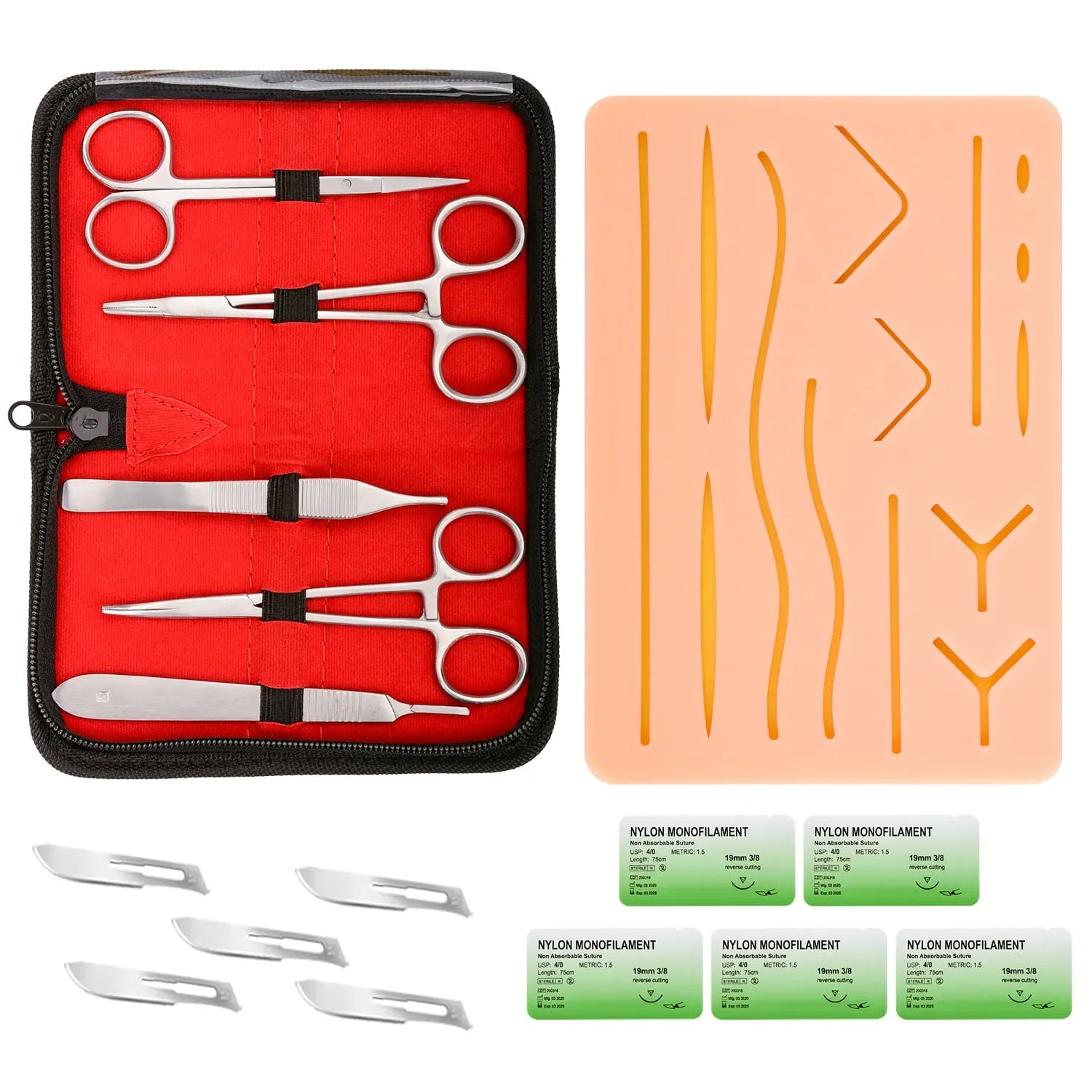 Medical student surgical suture training kit – The Doctors Shop Pakistan