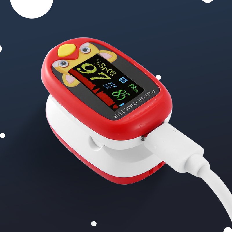 Rechargeable Pulse Oximeters For Kids