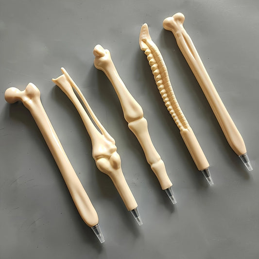 Bone-Shaped Ballpoint Pens
