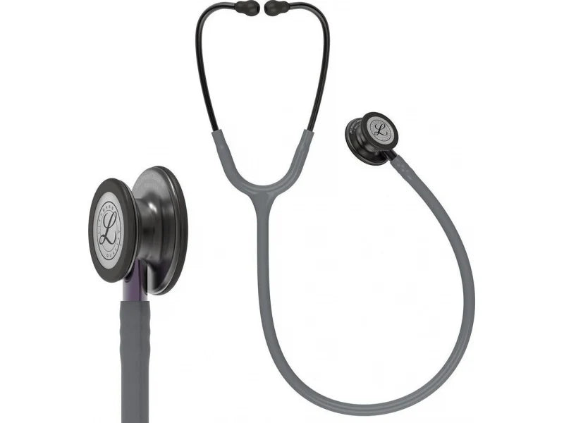 Littmann Classic III Stethoscope,Grey Tube,Black Finish, 5873