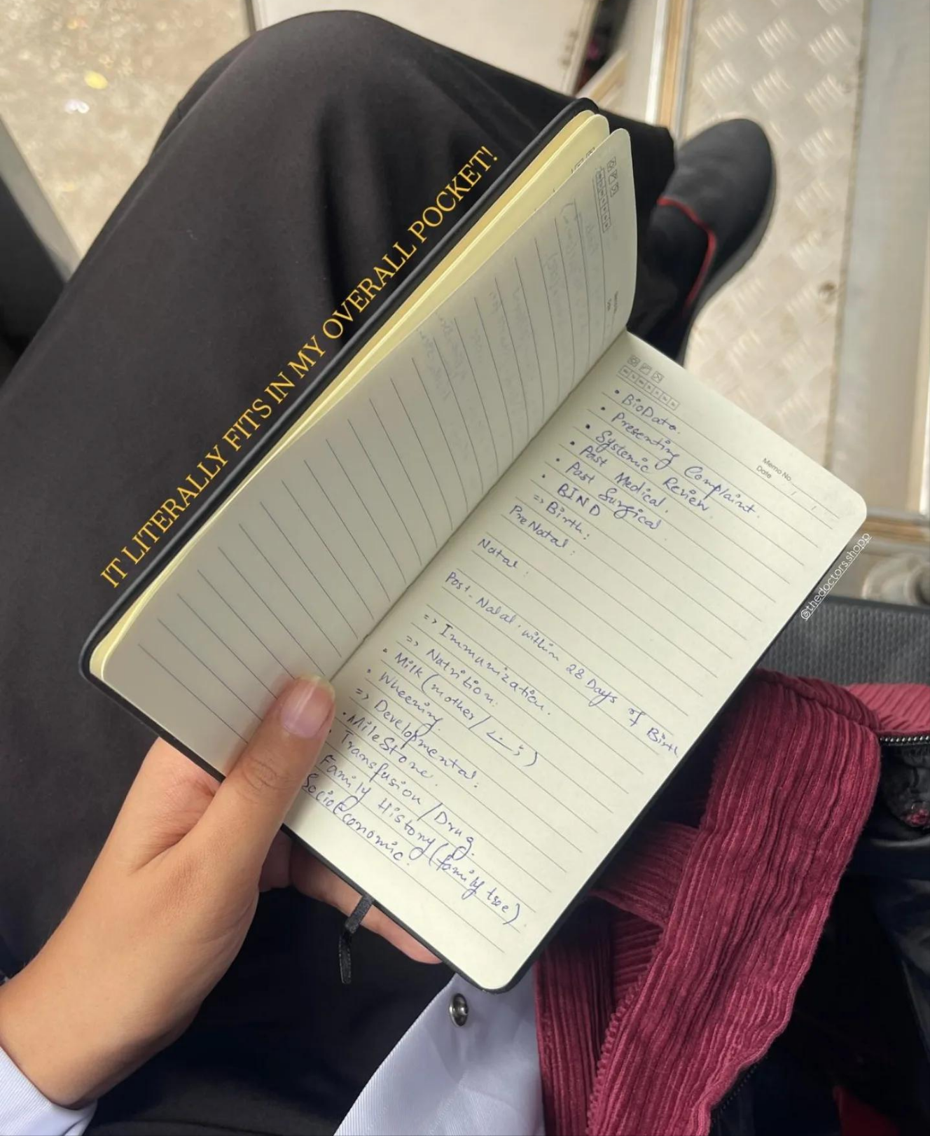 Pocket Ward Notepad – Fits in Your Overall Pocket!