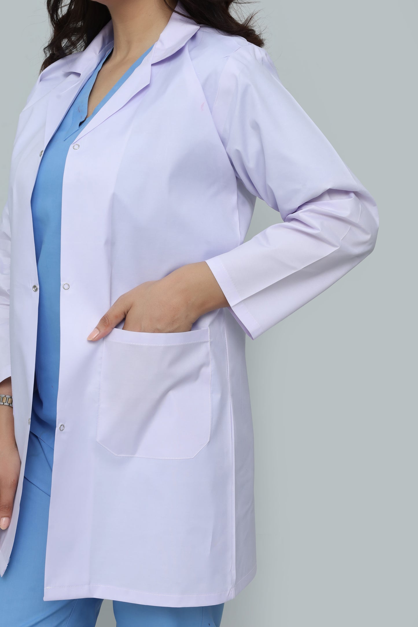 White lab coat (cotton blend)- Female| TheDoctorShop