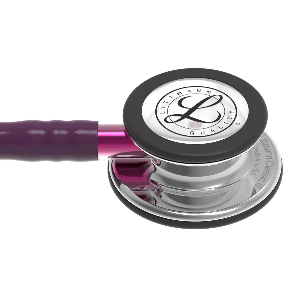 Littmann Classic III Stethoscope, Mirror Plum Pink, 5960
