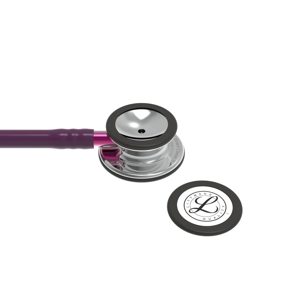 Littmann Classic III Stethoscope, Mirror Plum Pink, 5960