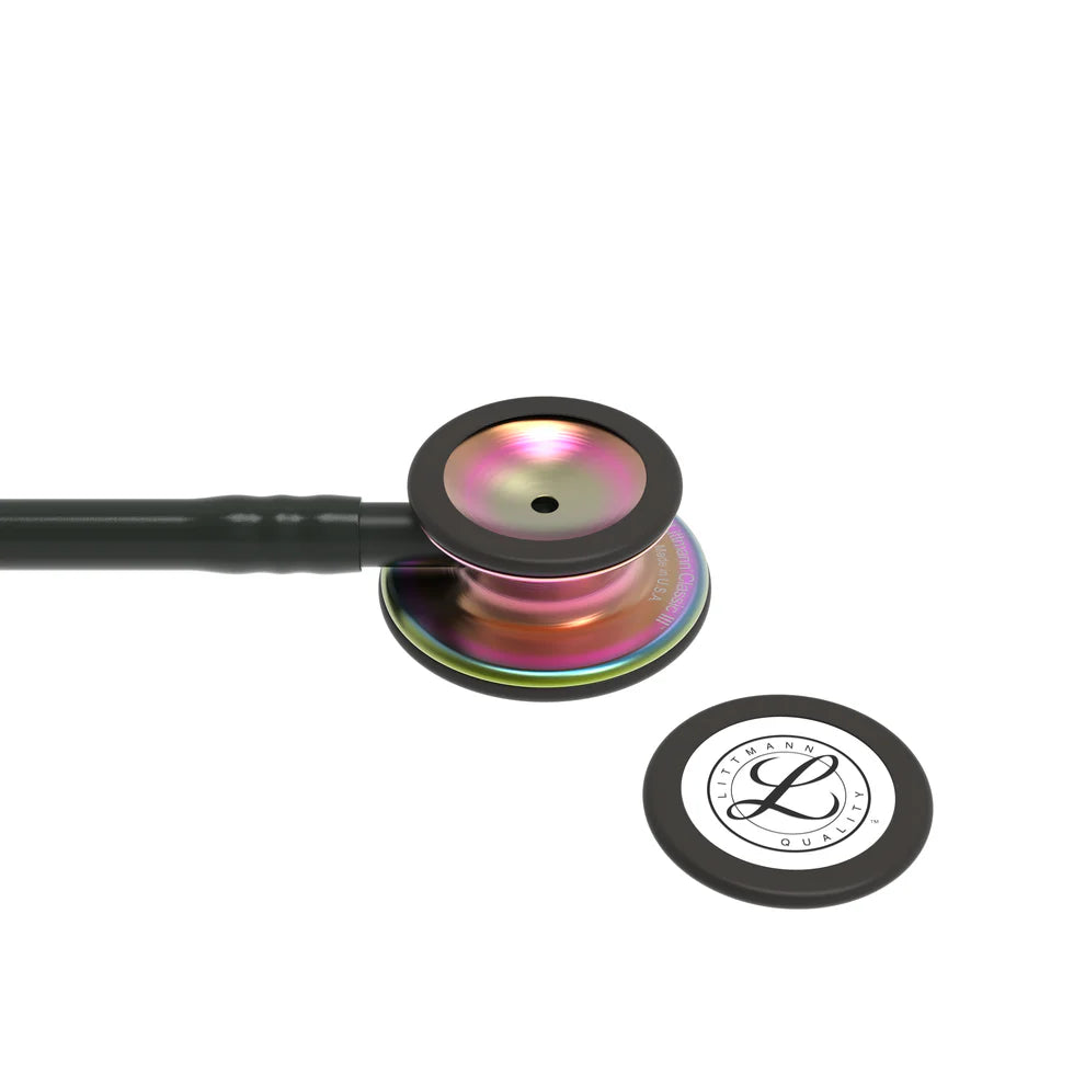 Littmann Classic III Stethoscope, Rainbow Black, 5870