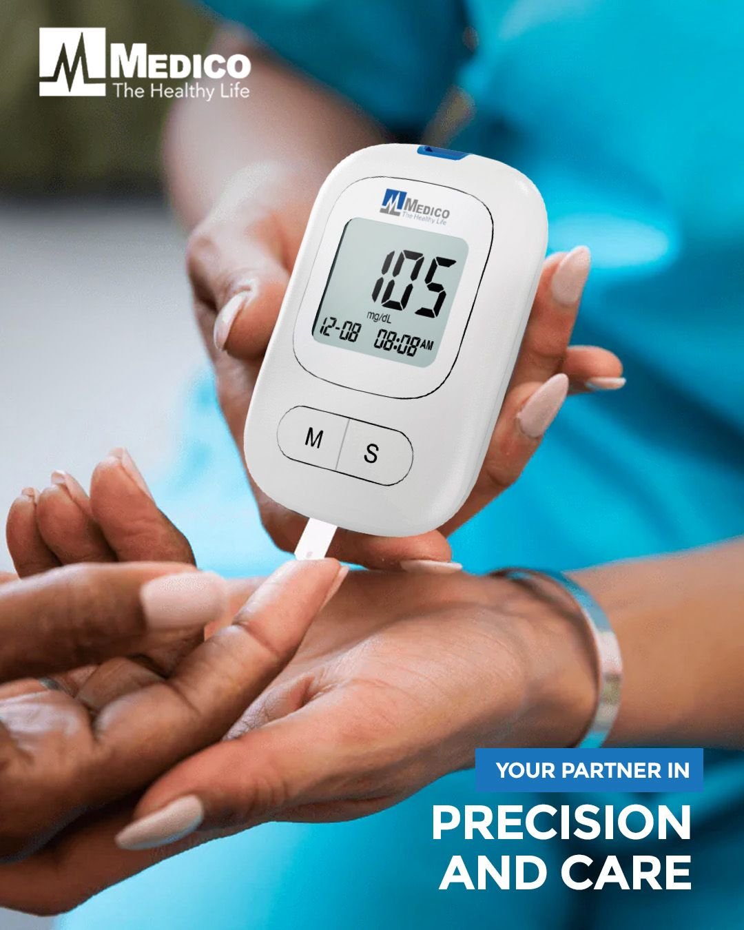 Medico blood glucose monitor - the doctors shop