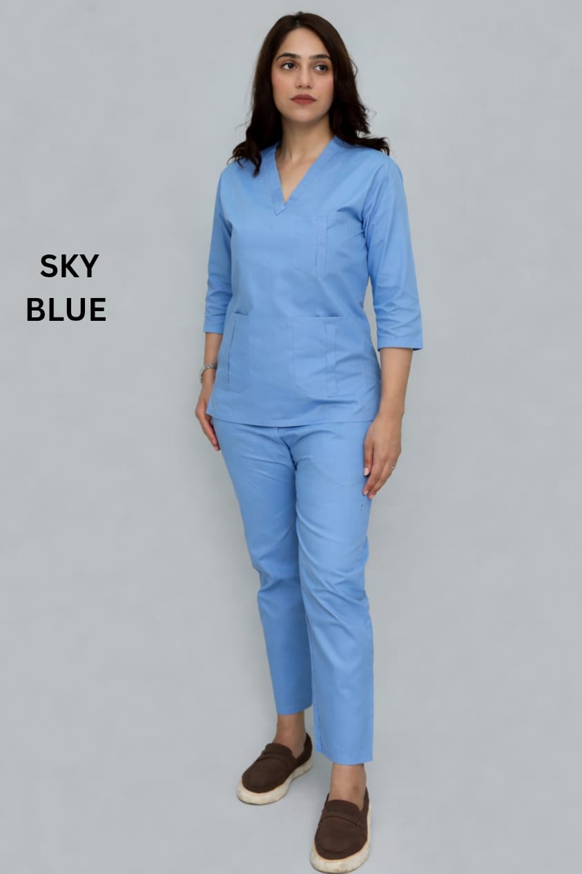 V-Neck Female Scrubs