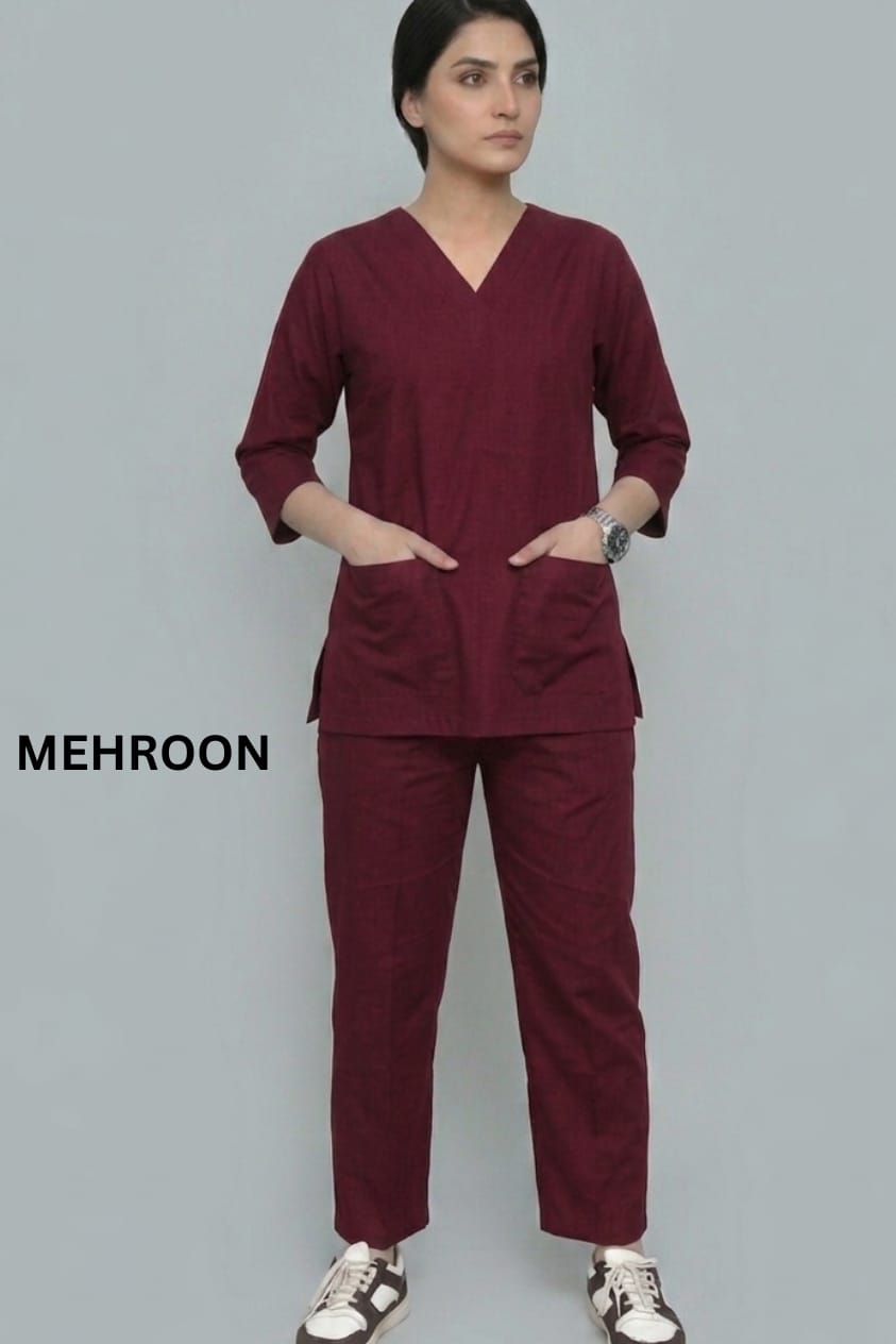V-Neck Female Scrubs