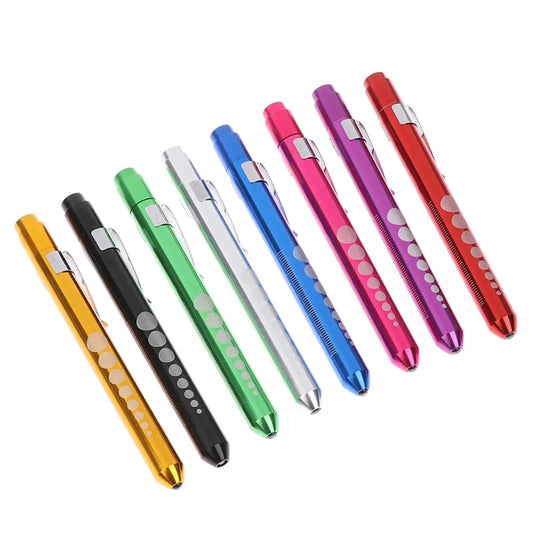 Aluminum LED Penlight with Pupil Gauge & Ruler