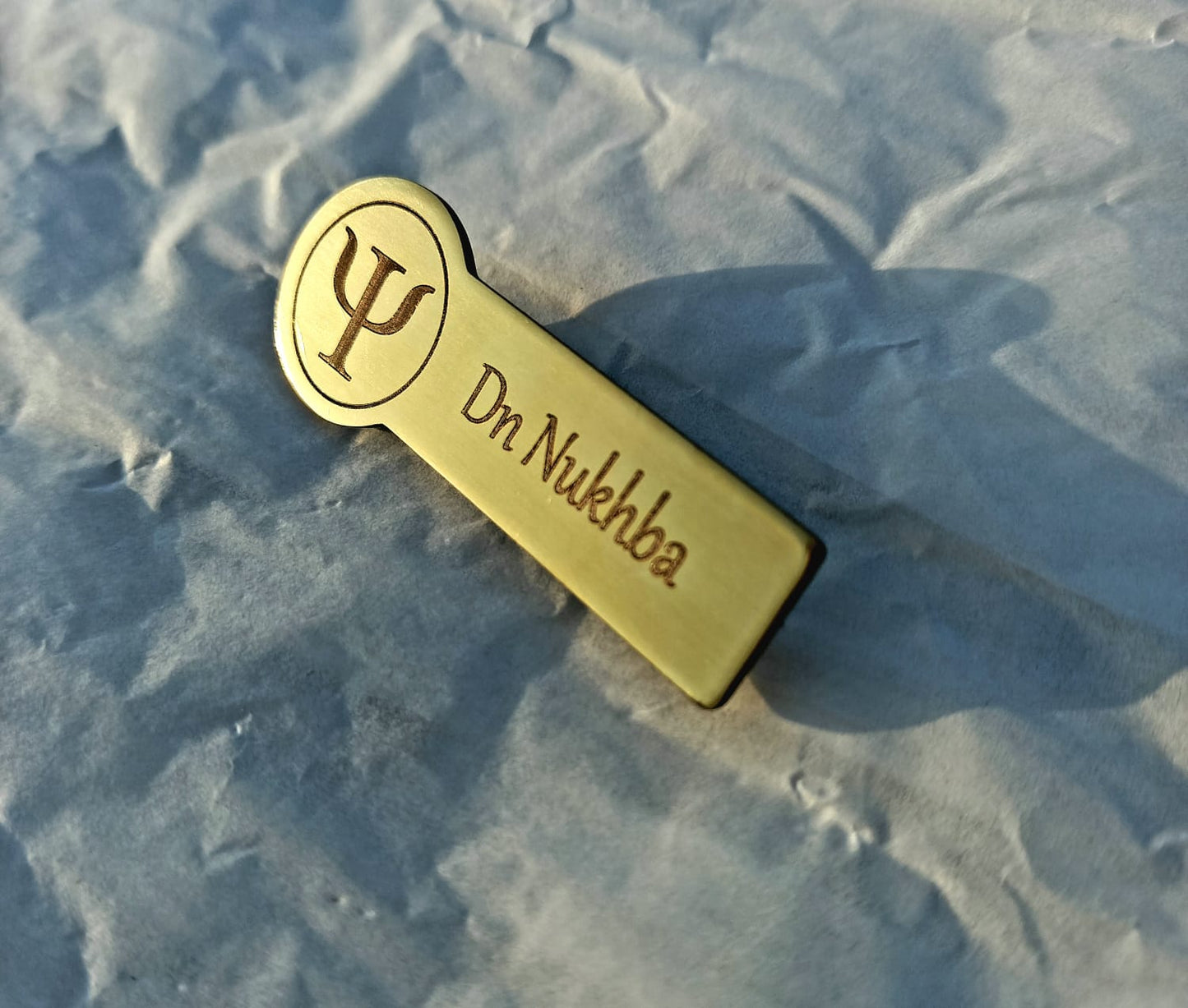 Modern Doctor Name Tag