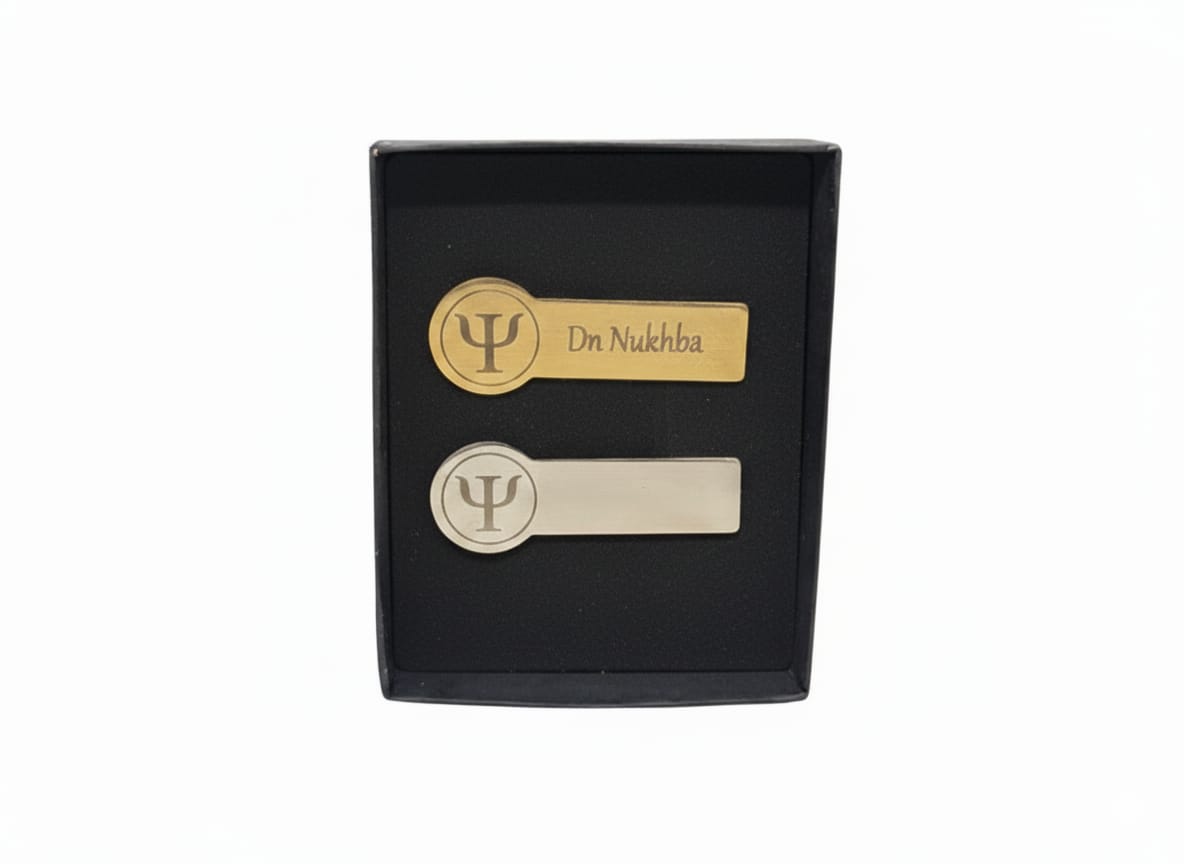 Modern Doctor Name Tag