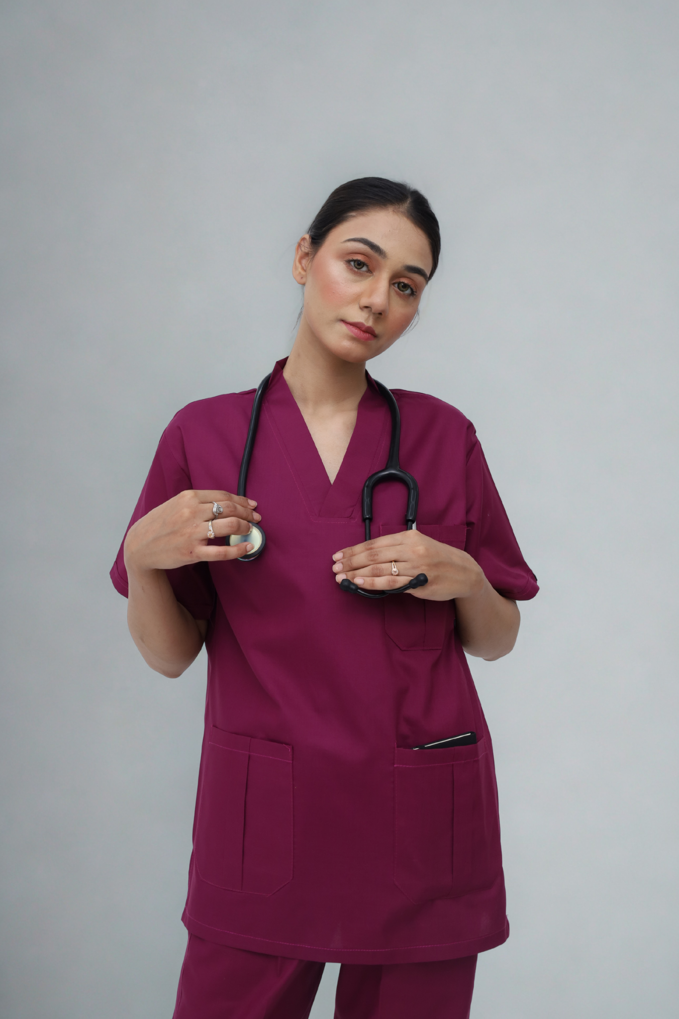 V - Neck Female Scrubs