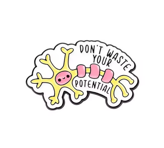 Action Potential Enamel Pin