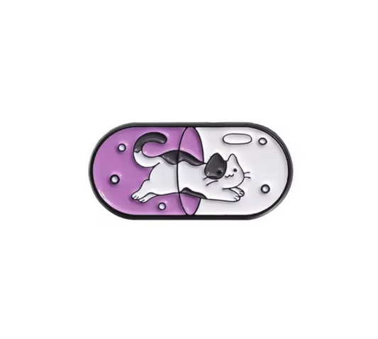 The Kitty Capsule Pin