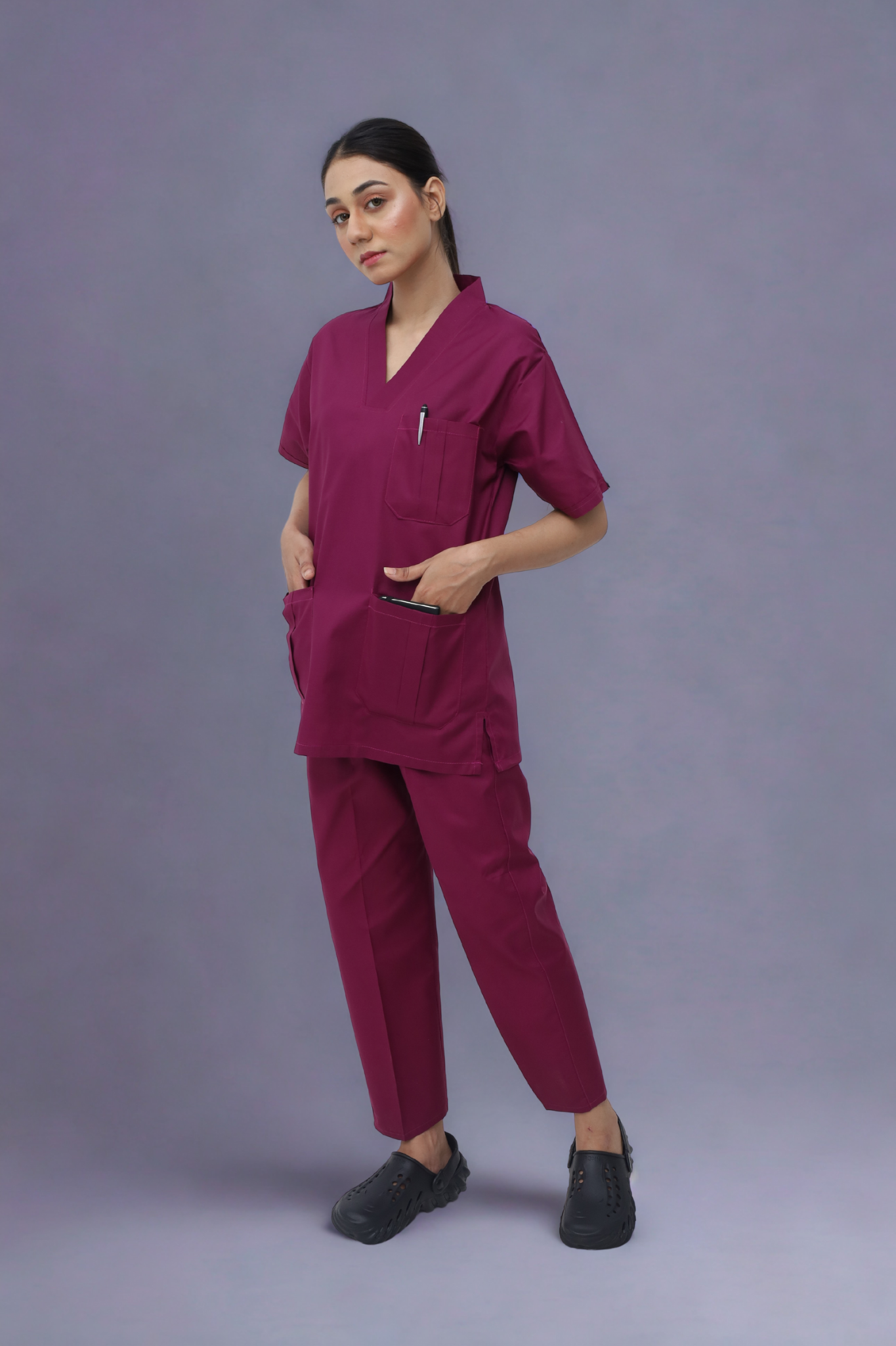 V - Neck Female Scrubs