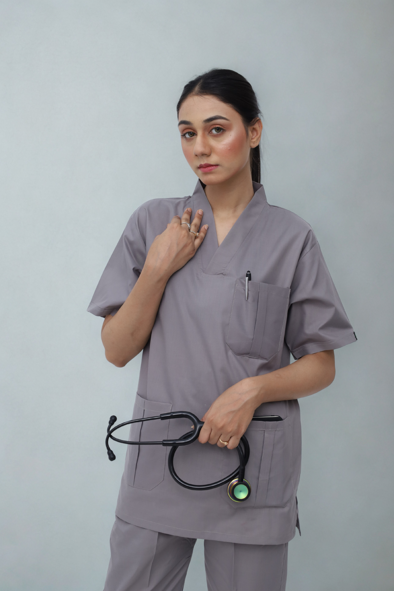V - Neck Female Scrubs