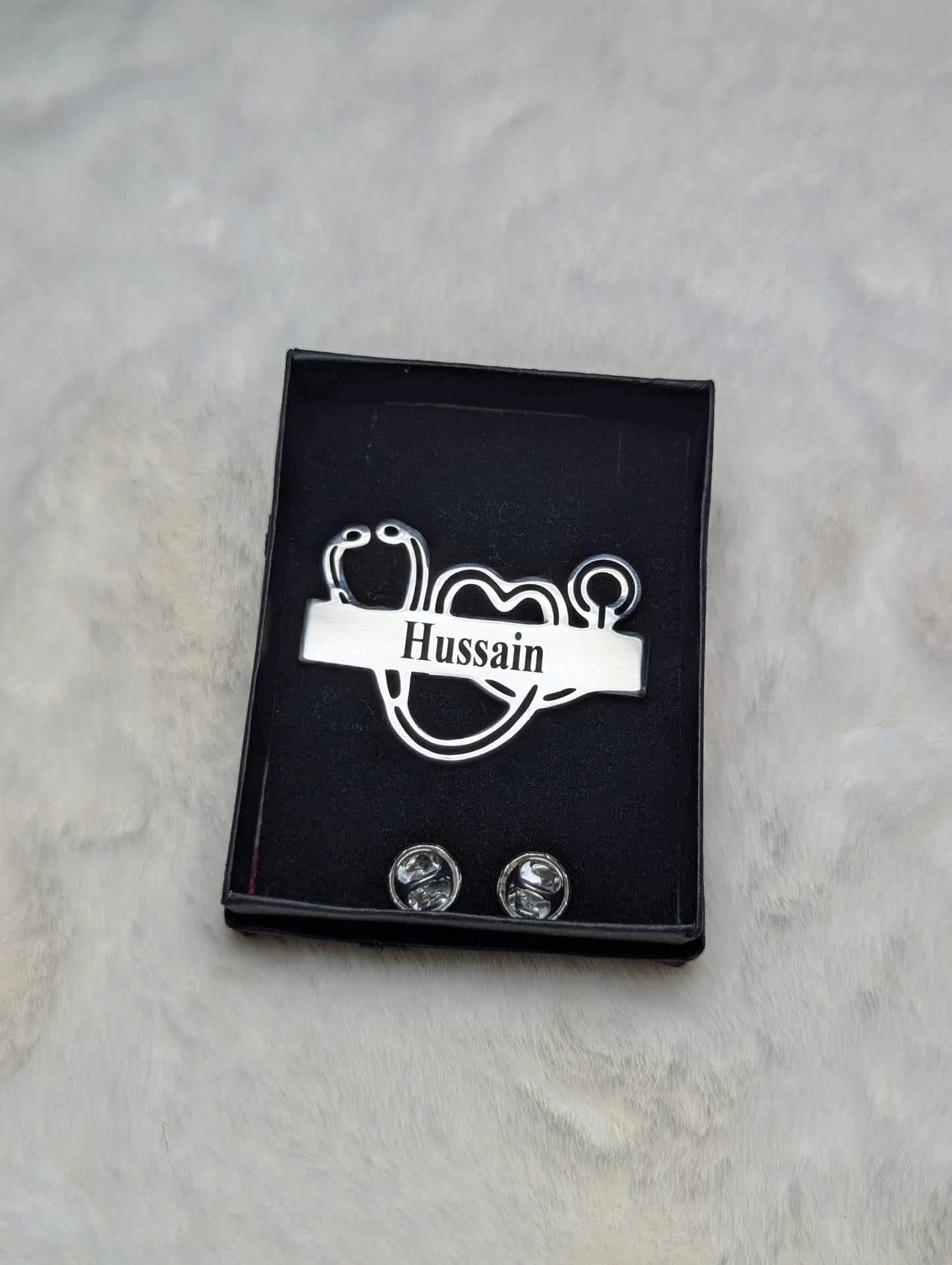 Signature Stethoscope Name Badge