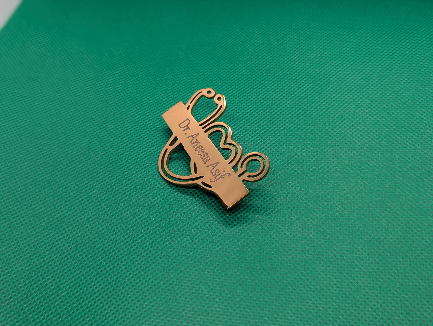 Signature Stethoscope Name Badge