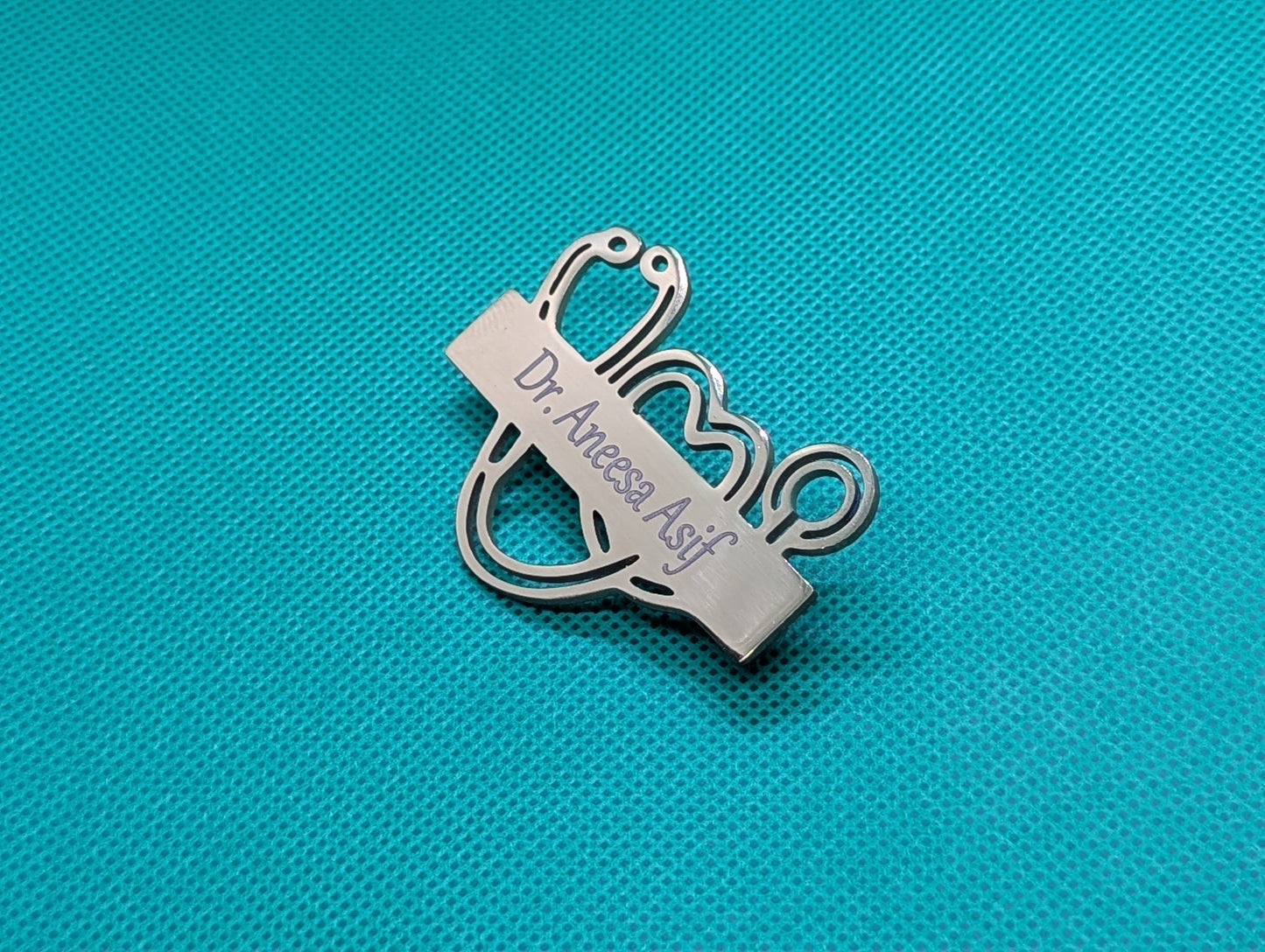 Signature Stethoscope Name Badge
