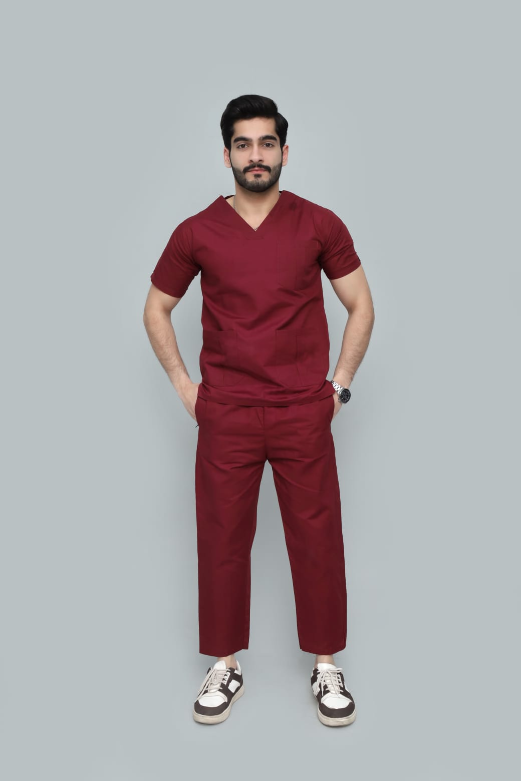 V - Neck unisex Scrubs