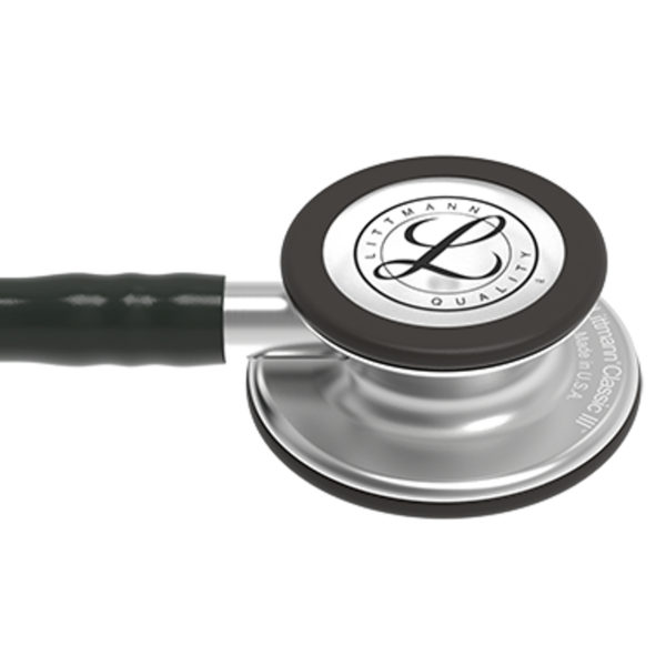 Littmann Classic III Stethoscope, Black, 5620 - Image 3