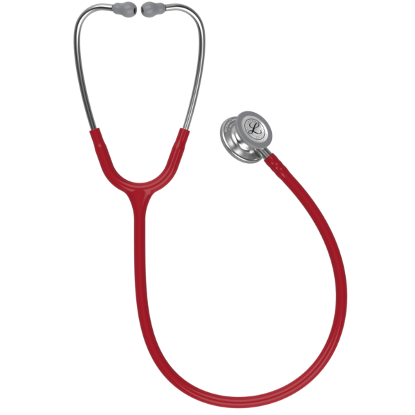 Littmann Classic III Stethoscope,Burgundy,5627 - Image 2