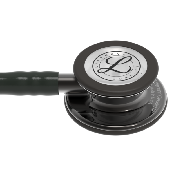 Littmann Classic III Stethoscope, Black Smoke, 5811 - Image 3