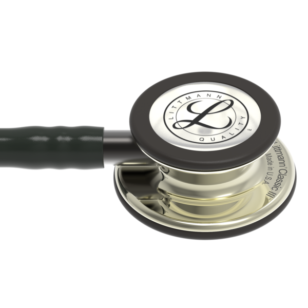 Littmann Classic III Stethoscope, Champagne Black, 5861 - Image 3