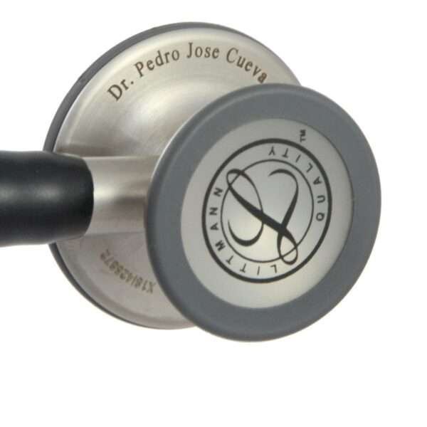 Littmann Classic III Stethoscope, Champagne Black, 5861 - Image 4
