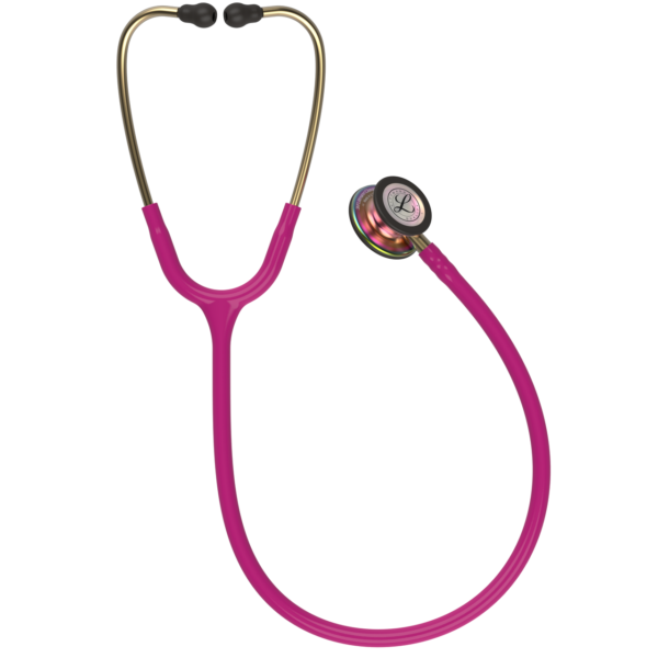 Littmann Classic III Stethoscope, Rainbow Raspberry, 5806 - Image 3