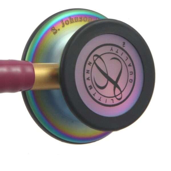 Littmann Classic III Stethoscope, Rainbow Raspberry, 5806 - Image 4