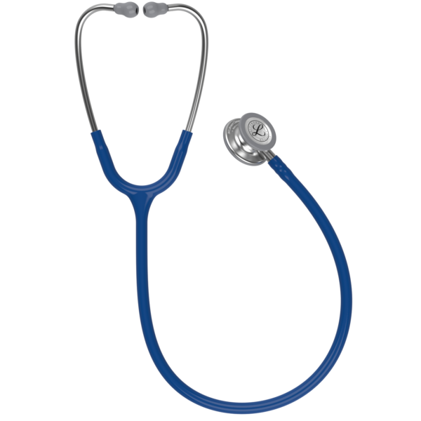 Littmann Classic III Stethoscope, Navy, 5622 - Image 3