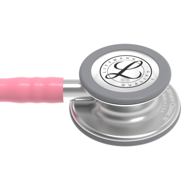 Littmann Classic III Stethoscope, Pearl Pink, 5633 - Image 2