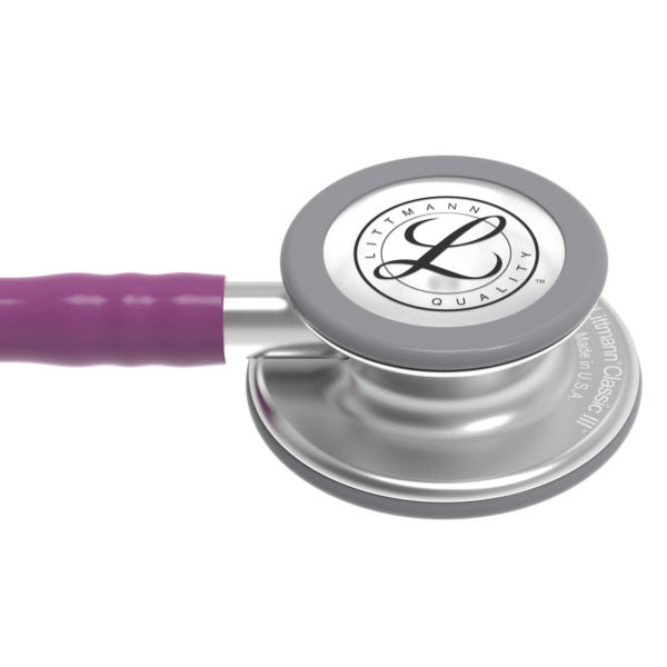Littmann Classic III Stethoscope, Plum, 5831 - Image 2
