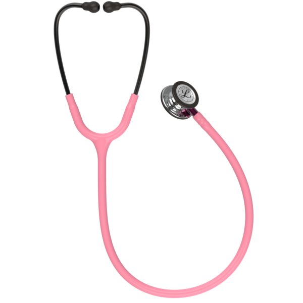 Littmann Classic III Stethoscope, Mirror Pearl Pink, 5962 - Image 3