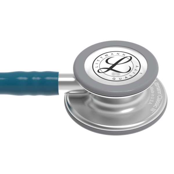 Littmann Classic III Stethoscope, Caribbean Blue, 5623 - Image 2