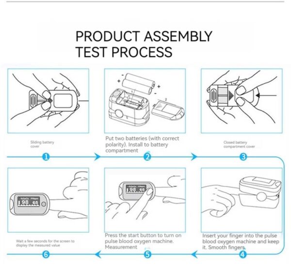 Finger Tip pulse Oximeter - LK87 - Image 8