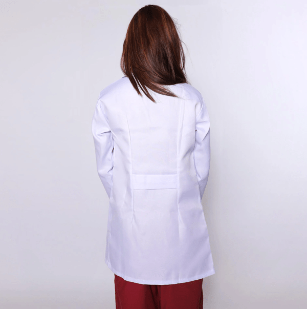 Premium quality white lab coat - Female - Image 2