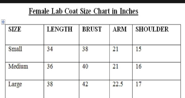 Female Wrinkle Free Lab Coat - Image 6