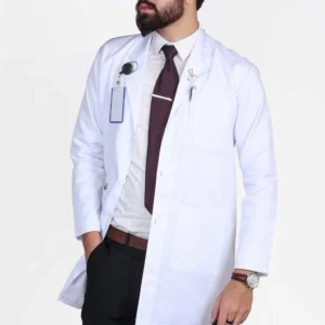 Male Wrinkle Free Lab Coat